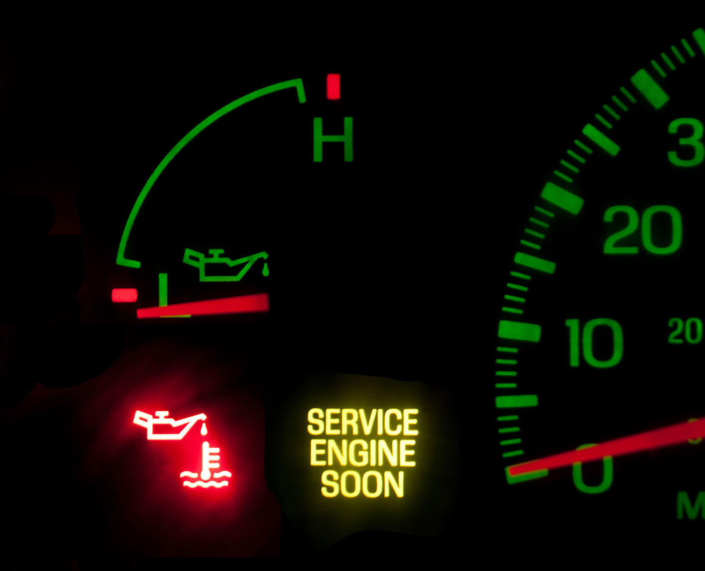 Low Oil Pressure Warning